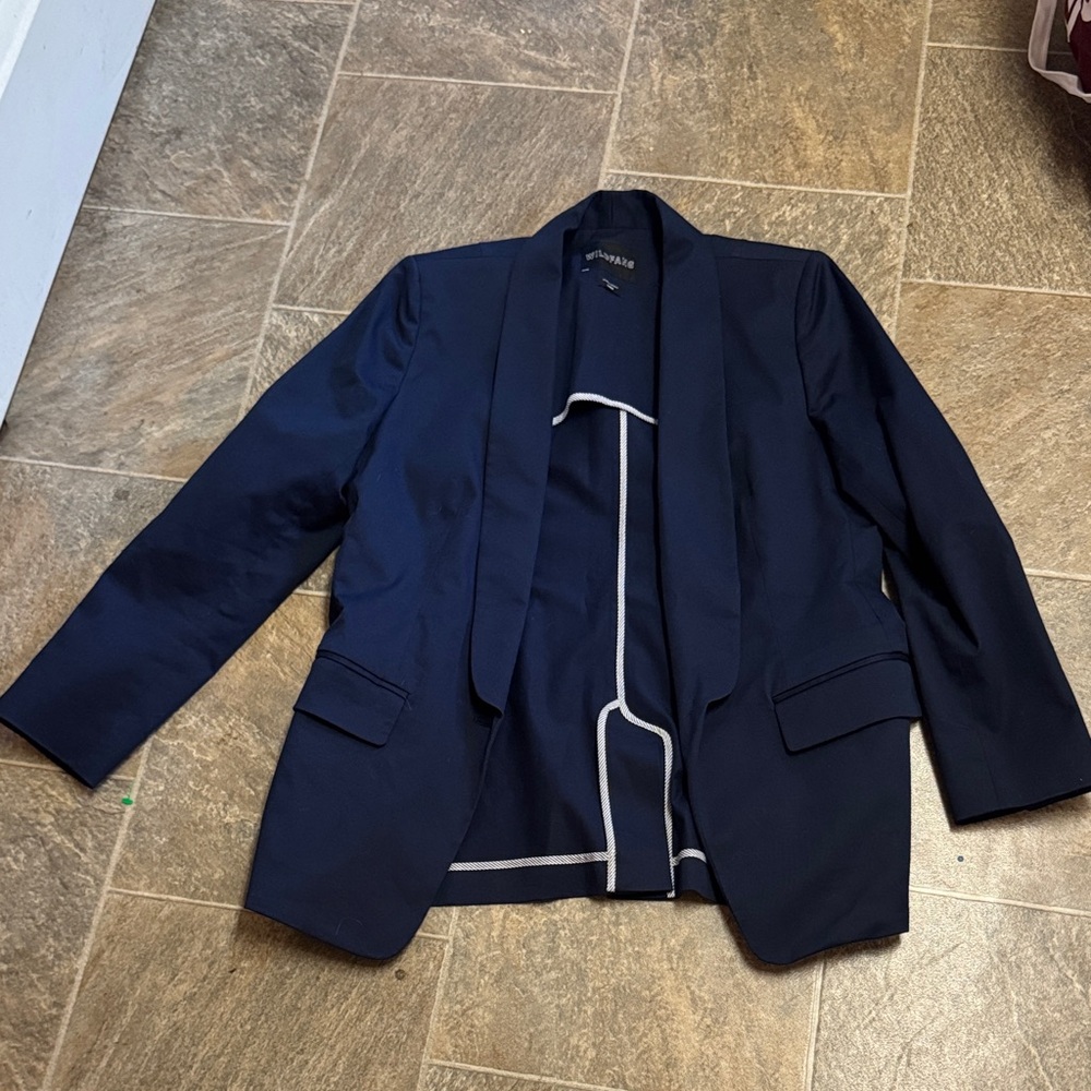 Wildfang Navy Blue Blazer